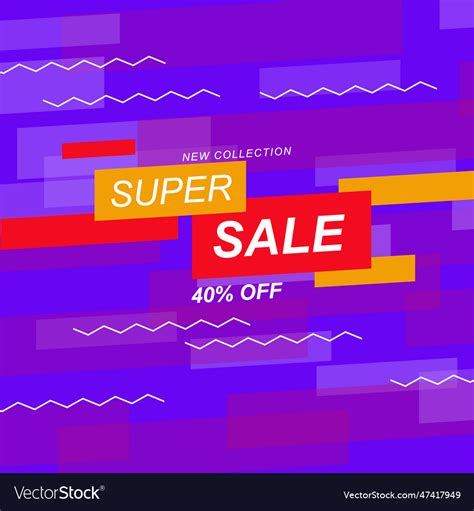 Sale banner background Royalty Free Vector Image