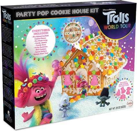 Trolls Gingerbread House Kit Amazon Ca Grocery And Gourmet Food