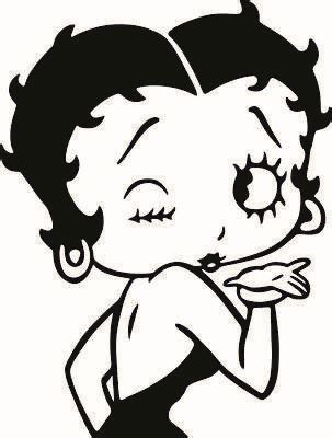 Betty Boop Kiss X Vinyl Decal Sticker Most Surfaces Car Wall Art