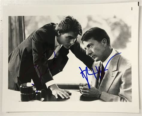 AACS Autographs Tom Cruise Dustin Hoffman Autographed Rain Man