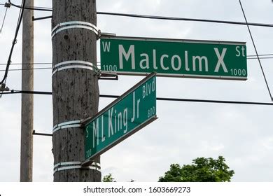 Street Signs Martin Luther King Jr Stock Photo 1603669273 | Shutterstock