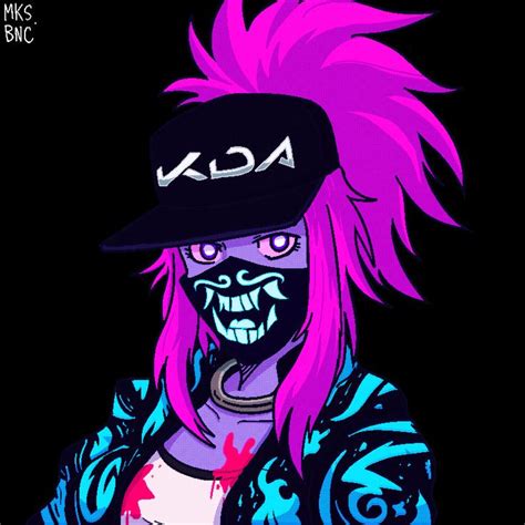 Akali Kda By Zamothos League Of Legends