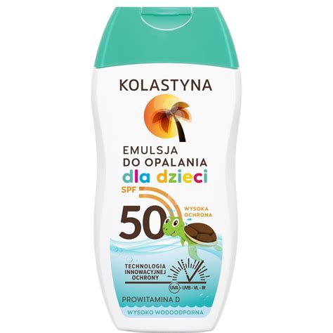 KOLASTYNA Emulsja Do Opalania Dla Dzieci SPF 50 150 Ml Sklep EMPIK