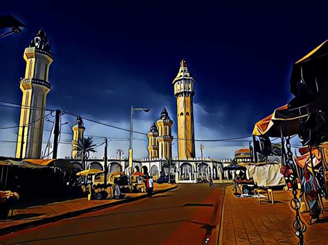 Streets of Touba, Senegal Photograph by African Inspired | Fine Art America