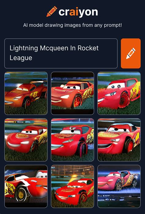 Lightning Mcqueen In Rocket League : r/weirddalle