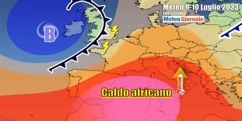 Meteo Italia Ecco Lanticiclone Africano Si Parte Col Grande Caldo