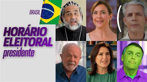 Hor Rio Eleitoral Br Candidatos A Presidente Youtube