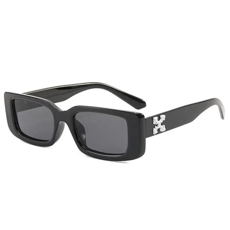 Mode Luxus Design Quadrat Sonnenbrille M Nner Frauen Kleine Rechteck