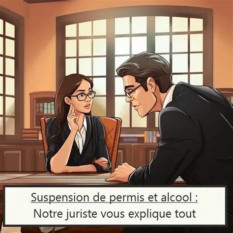 Suspension Permis Alcool Notre Juriste Vous Explique Tout