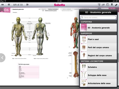 Latlante Di Anatomia Umana Sobotta Per Ipad Disponibile Su App Store