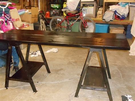 Sawhorse Desk | Ana White Woodworking Projects