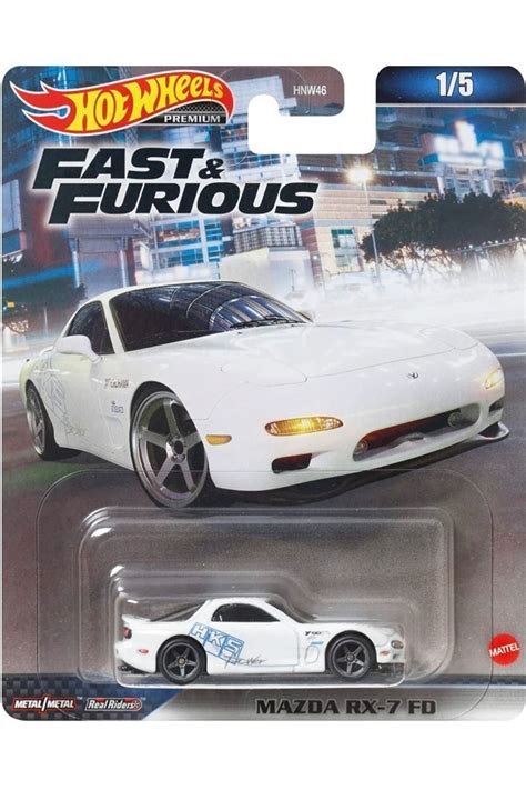 HOT WHEELS 1/64 Ölçek Fast & Furious Temalı Premium Araçlar HKD22 Mazda ...