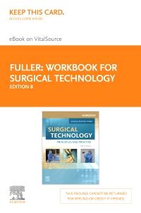 Workbook For Surgical Technology Elsevier EBook On VitalSource