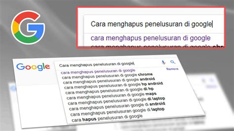 Cara Menghapus Riwayat Penelusuran Di Google Yasir