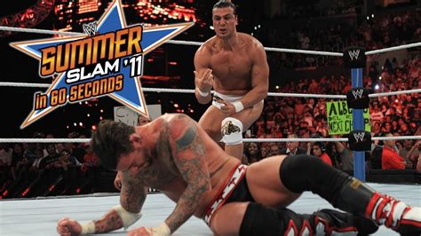 SummerSlam In 60 Seconds SummerSlam 2011 YouTube