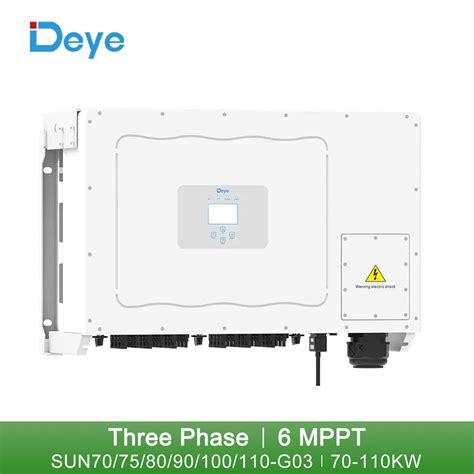 Deye Sun K G Kw Kw Kw On Grid Solar Inverter European