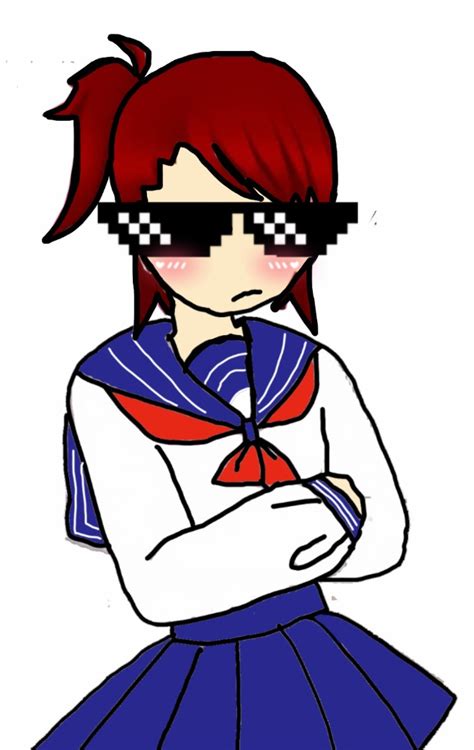 Create Meme Pippi Osu Yandere Simulator Art Yui Rio And Info Chan