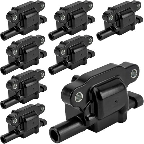 Kax Uf413 Square Ignition Coil 8 Packs Fit For Chevy Silverado 1500 Tahoe Suburban