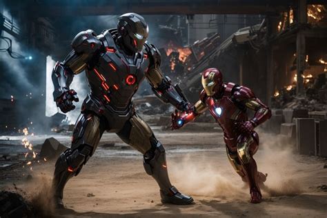 Iron Man Upcoming Movie Concept Fight Scene Art. Its Just Amazing | Iron man art, Iron man ...