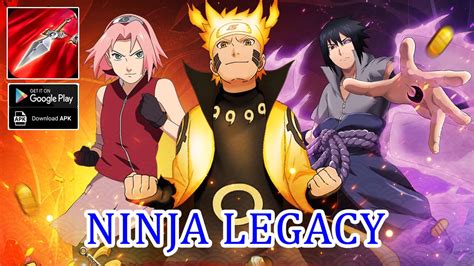 Ninja Legacy Gameplay Android Apk Naruto Rpg Game