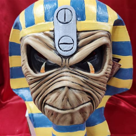 Iron Maiden Eddie Powerslave Cover Mask By Trick Or Treat Studios Ebay