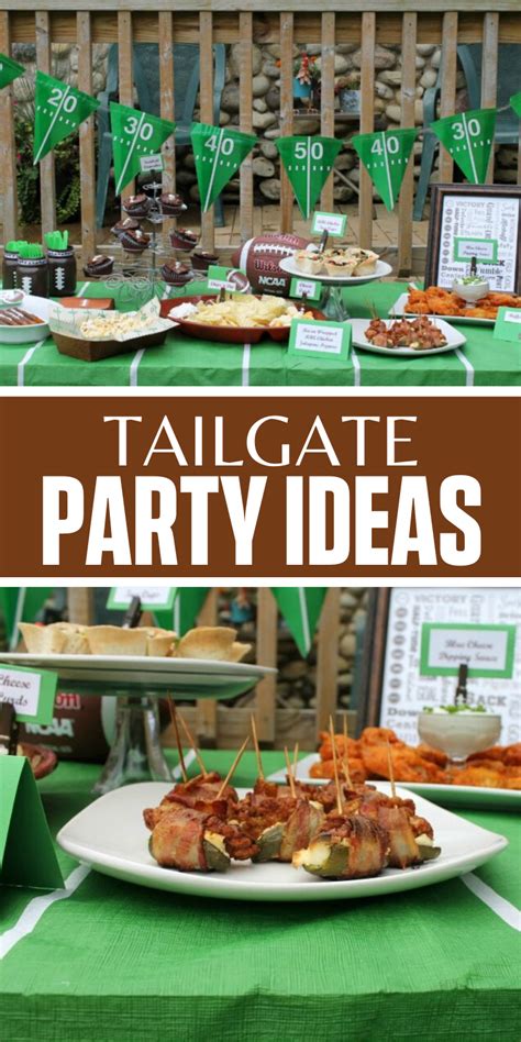 Football Tailgate Party Ideas, DIY Projects & Recipes | Recipe | Tailgate party, Football ...