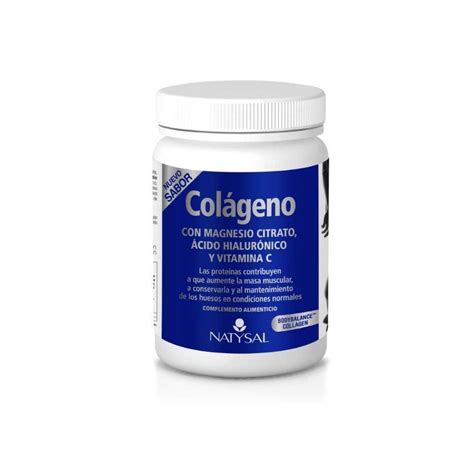 Colágeno Puro Hidrolizado con Magnesio Citrato 327g polvo Natysal