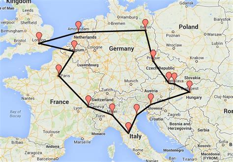 Europe Trip Planning Our Interrail Route For Summer 2014