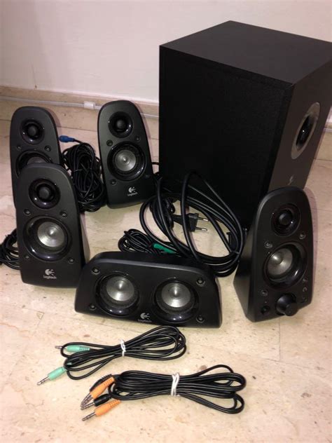 Logitech Z506 51 Surround Sound Speaker System Audio Soundbars