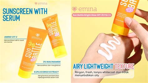 4 Sunscreen Dari Emina Punya Keunggulan Masing Masing Yang Bisa