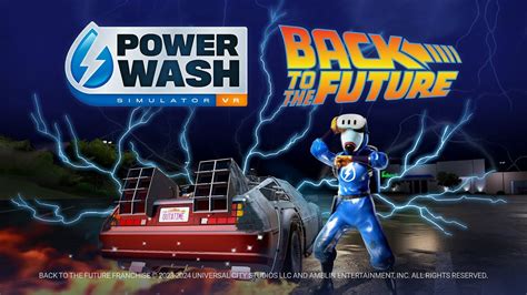 PowerWash Simulator VR Back To The Future DLC Official Trailer Meta