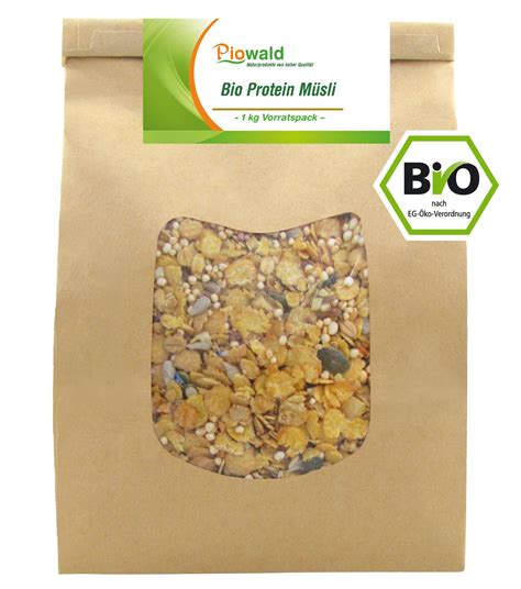 Piowald BIO Protein Müsli 1 kg Shop Apotheke