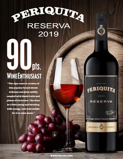 Periquita Reserva 2019 PP9123 22ss Tri Vin Imports Inc Wines