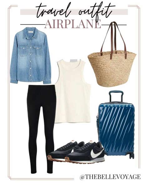 7 Cute and Comfy Airplane Outfit Ideas: What to Wear on a Plane