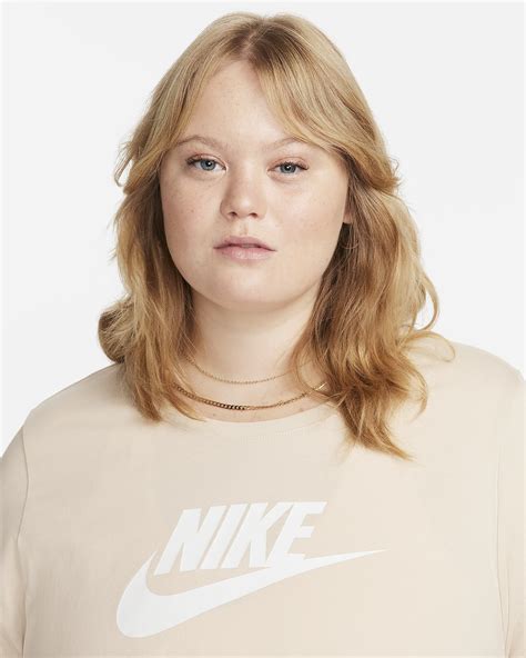 Playera Con Logotipo Cropped Para Mujer Talla Grande Nike Sportswear