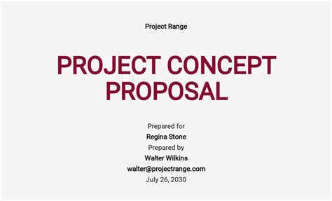 Project Proposal Google Doc Template