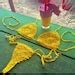 Songbird Bikini Yellow Etsy