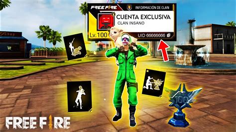 Esta Es La Cuenta M S Exclusiva De Todo Free Fire Kreck Reacciona A Mi