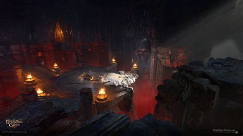 ArtStation - Baldurs Gate 3 - Bhaal Temple | Baldur's gate, Baldur's ...