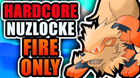 Pokemon Sword Hardcore Nuzlocke FIRE TYPES ONLY No Items No Overleveling YouTube