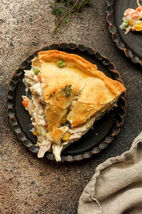 Double Crust Chicken Pot Pie SueBee Homemaker