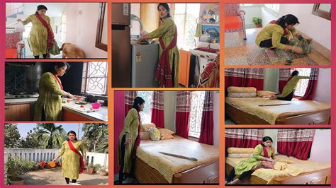 দেরিতে উঠে আমি দুটো Bedroom Kitchen কি ভাবে Deepclean করে আমর নিজের