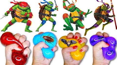 Teenage Mutant Ninja Turtles Mutant Mayhem Diy Slime Squishies Youtube