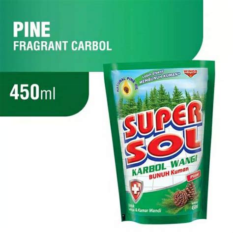 Jual Supersol Karbol Wangi Pine Refill Ml Shopee Indonesia