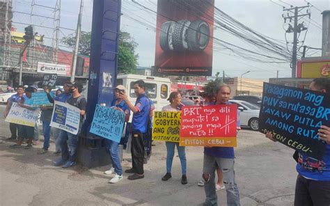 Police Transport Strike In Cebu City Peaceful