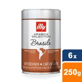 Illy Arabica Selection Brasilien Bohnen 6x 250g