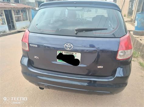 Nigerian Used Toyota Matrix 2004 Model N1 880m Autos Nigeria