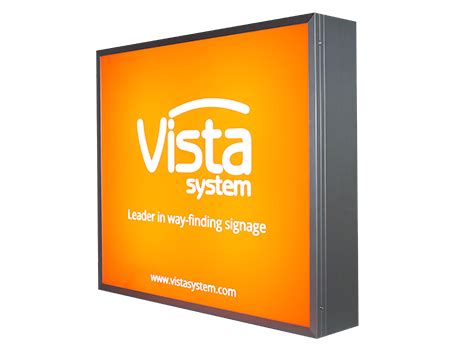 Light Box Sign Sample | Vista System