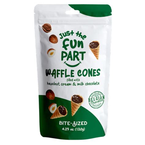 Just The Fun Part Bite Sized Waffle Cones 423 Oz Kroger