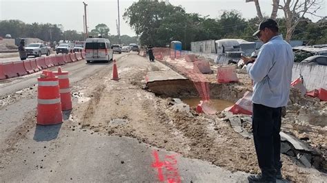 Chetumal se queda sin agua potable por ruptura de tubería provocado por